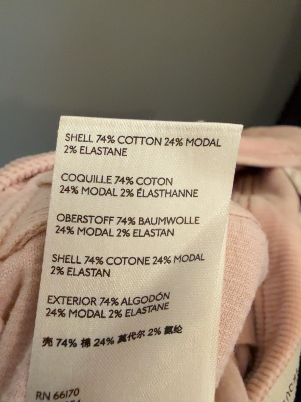 Pilcro Anthropologie Pink High-Rise Trouser Bootcut Corduroy Pants Size 25 - Picture 7 of 8